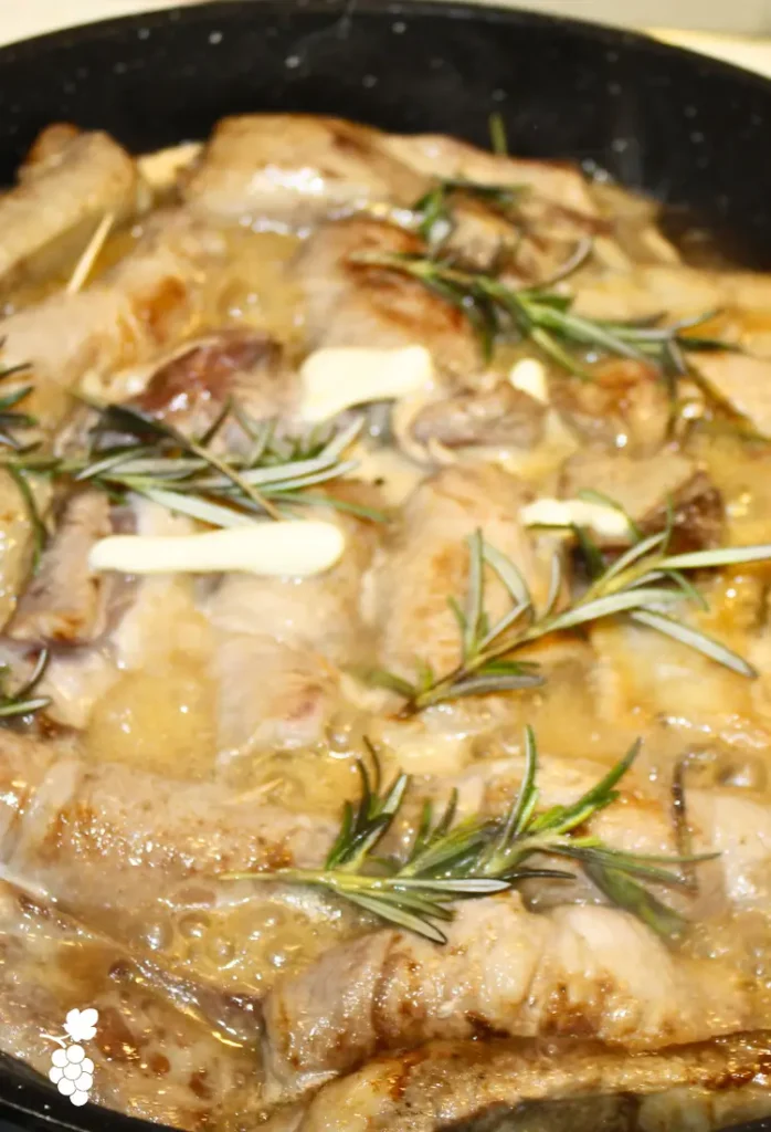 Creamy Lemon Chicken with Bacon, Mushroom, and Asparagus