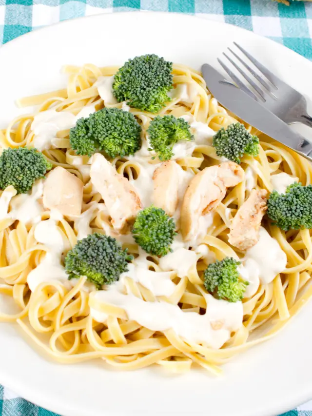 Broccoli Chicken Alfredo