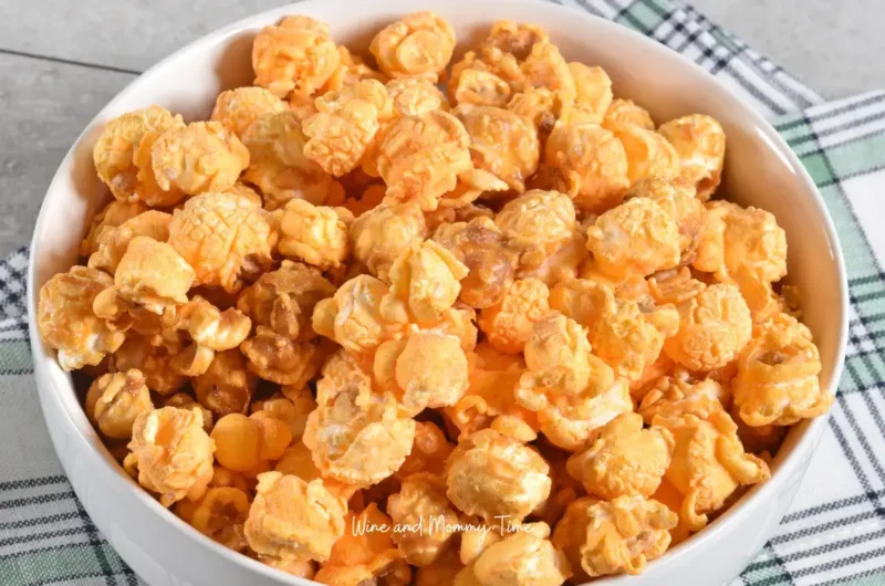 Whirley Pop Popcorn Recipe (With Cheese)