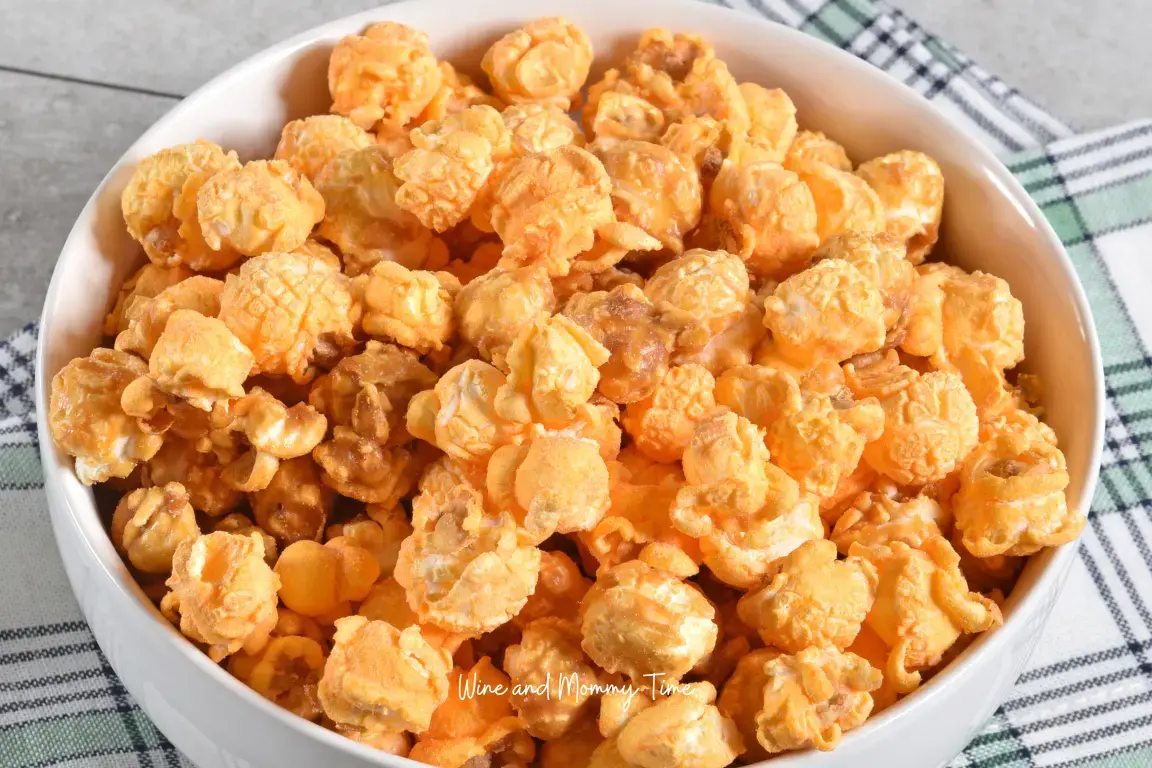 Whirley Pop Popcorn Recipe (With Cheese)