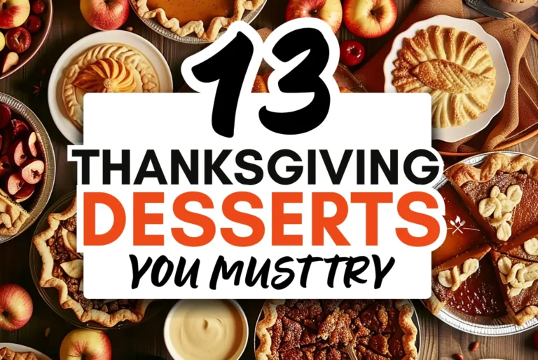 Thanksgiving Desserts