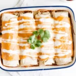 White Chicken Enchiladas