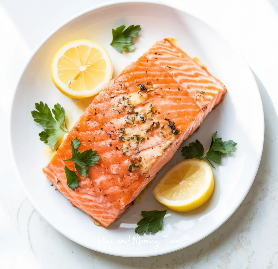 Garlic Butter Baked Salmon