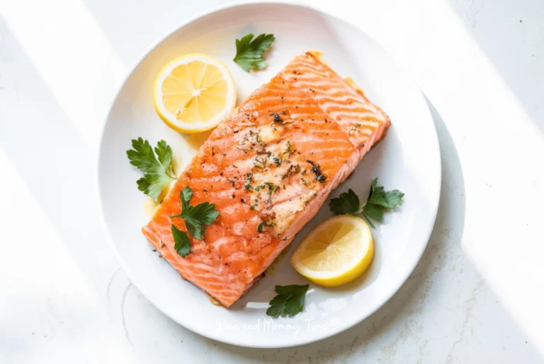 Garlic Butter Baked Salmon