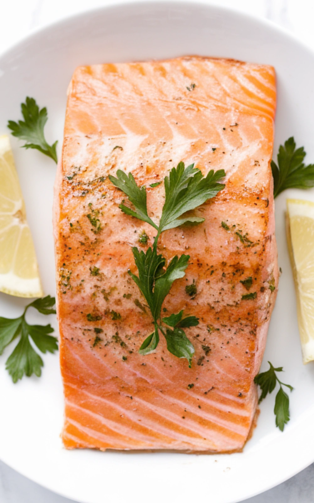 Garlic Butter Baked Salmon