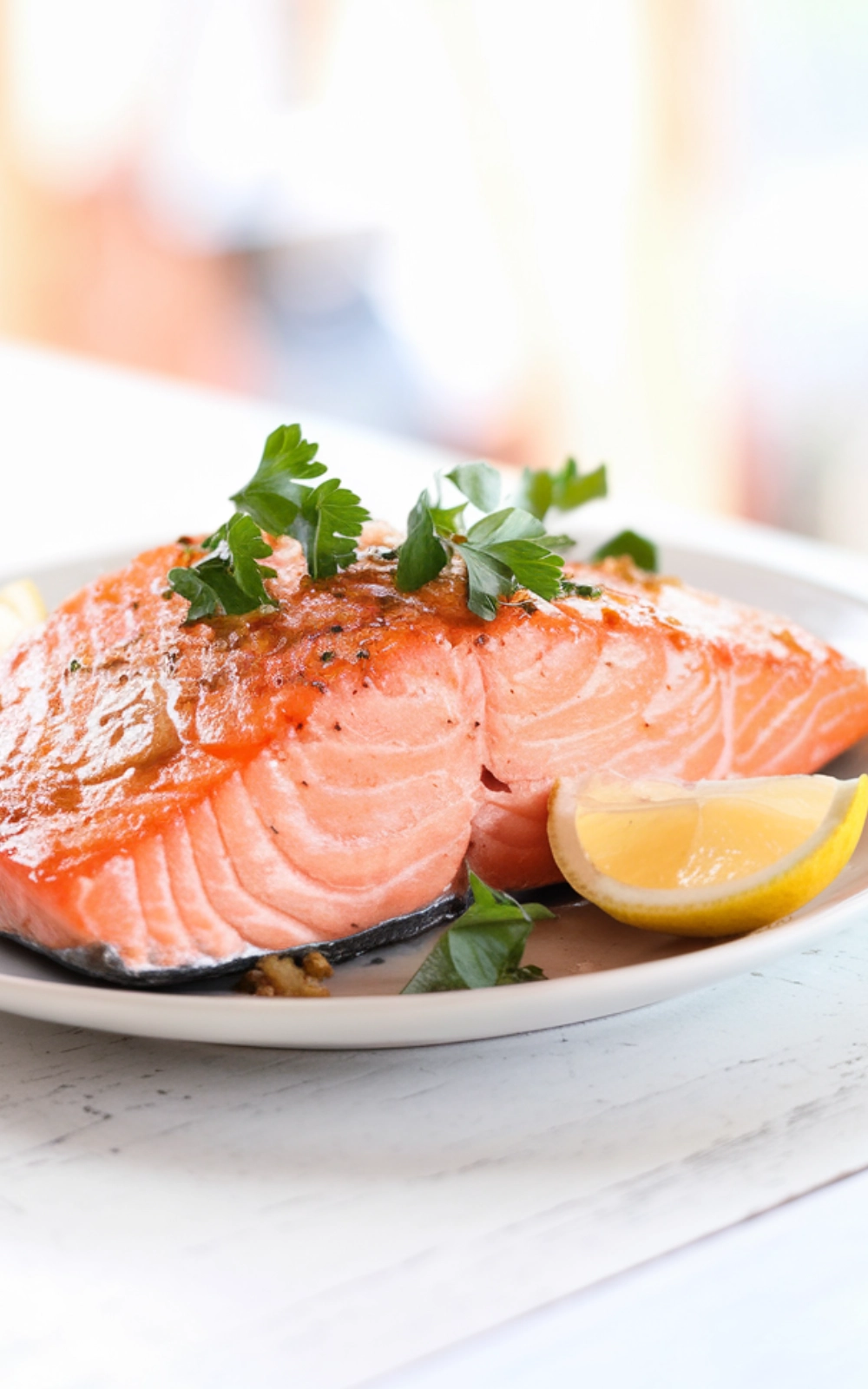 Garlic Butter Baked Salmon