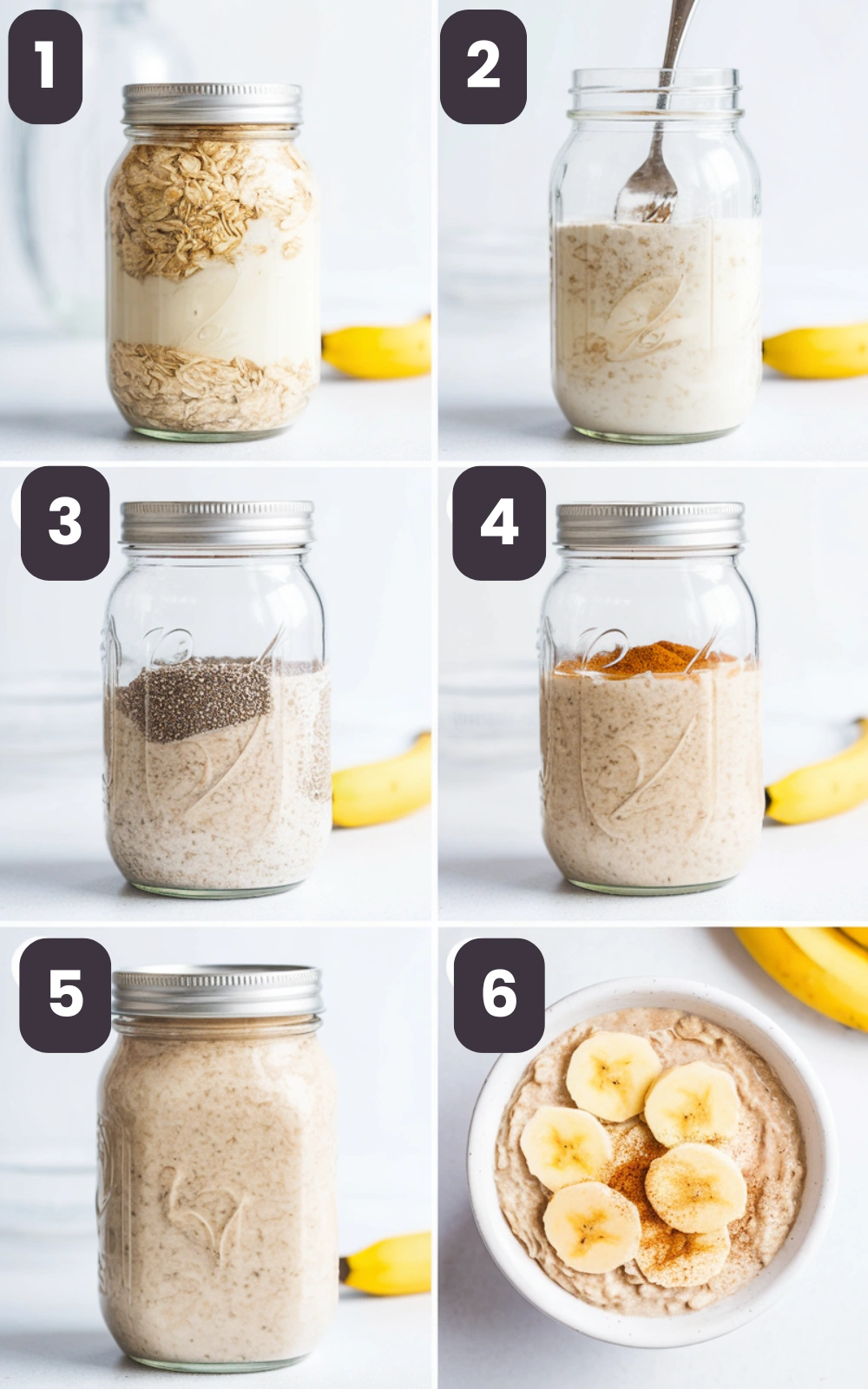 Banana Overnight Oats