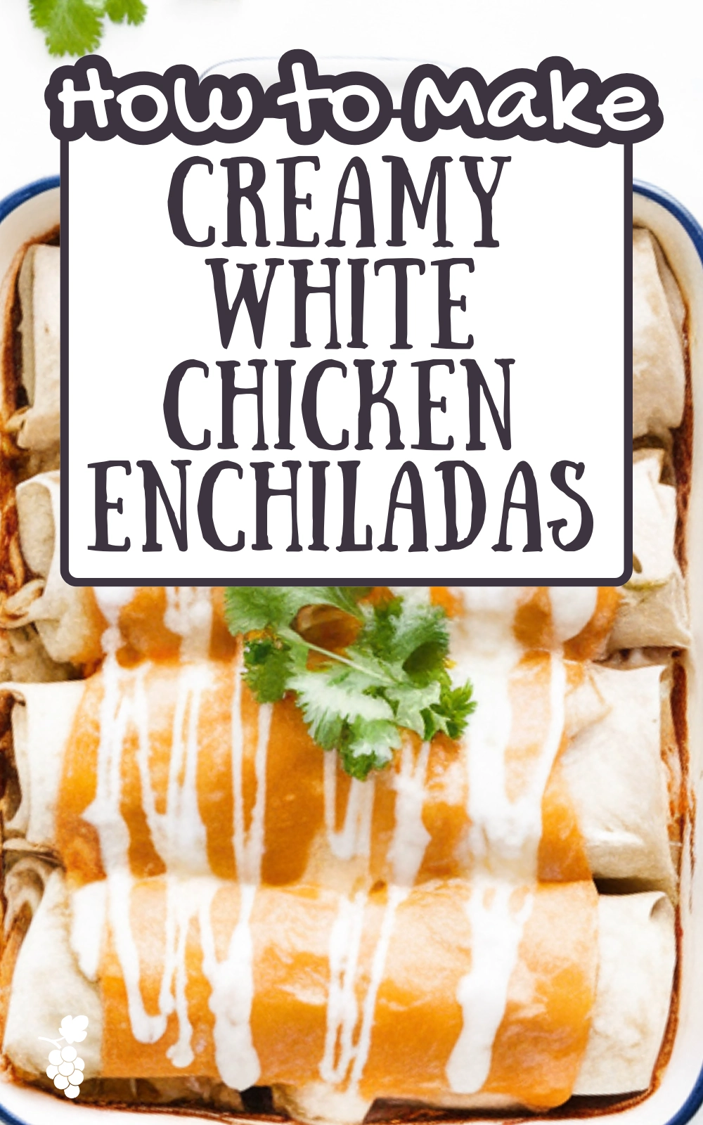 White Chicken Enchiladas