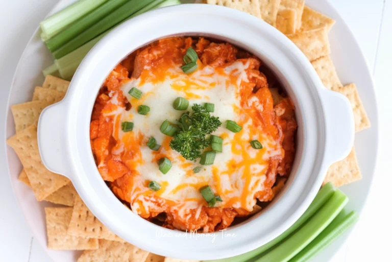 Crockpot Buffalo Chicken Dip