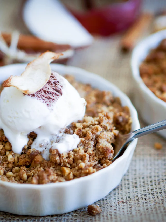 Apple Crumble dessert