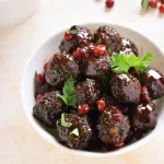 Cranberry Turkey Meatballs