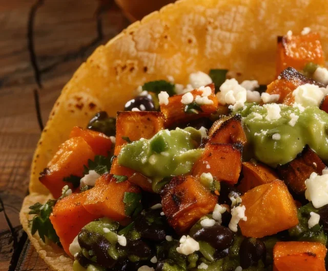 Sweet Potato & Black Bean Tacos