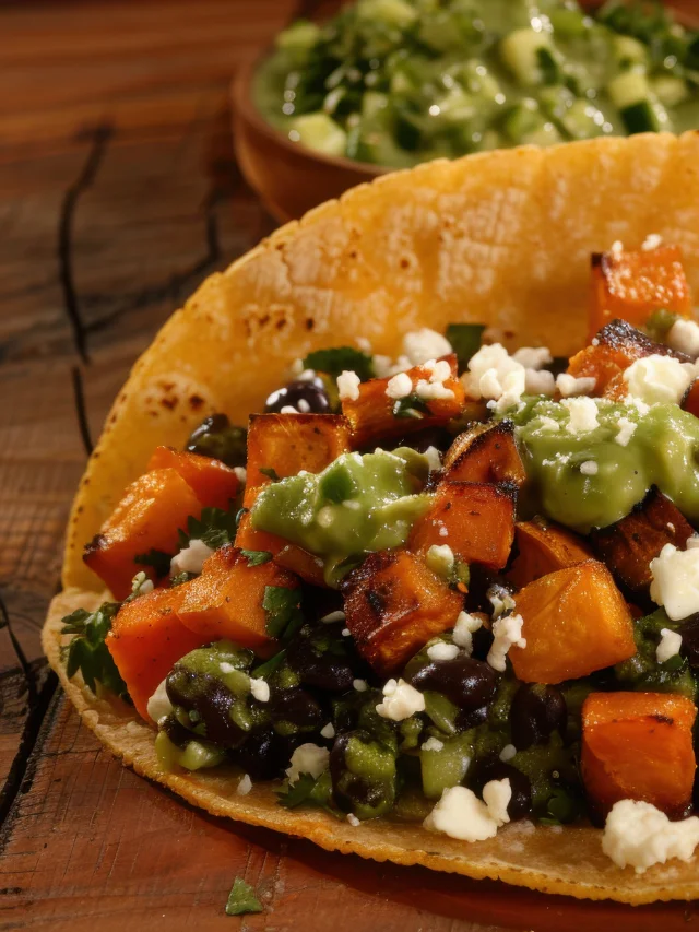 Sweet Potato & Black Bean Tacos
