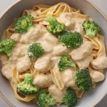 Chicken and Broccoli alfredo
