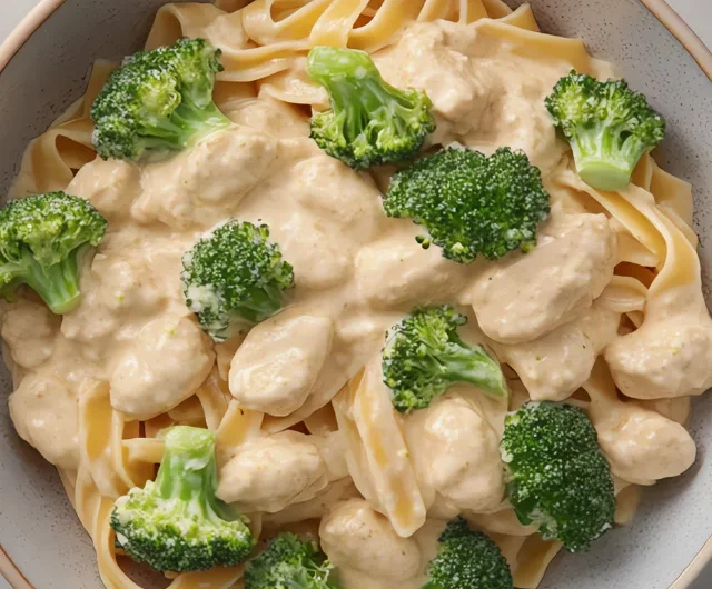 Best Chicken and Broccoli Alfredo