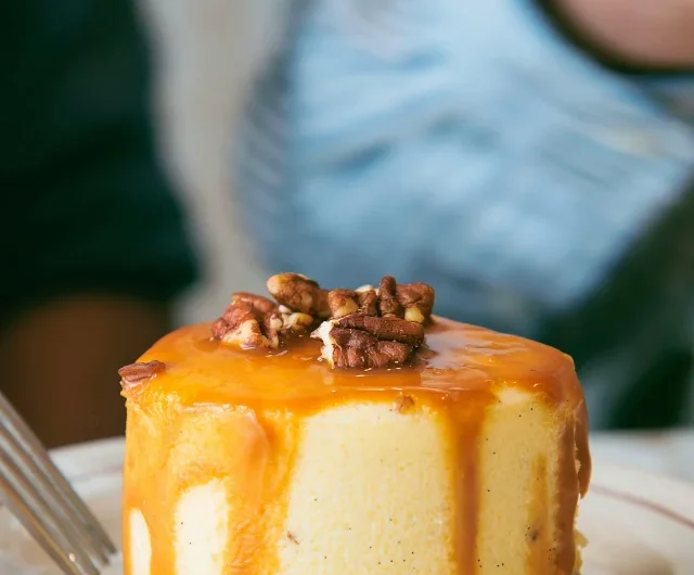 Mini Caramel Apple Cheesecakes