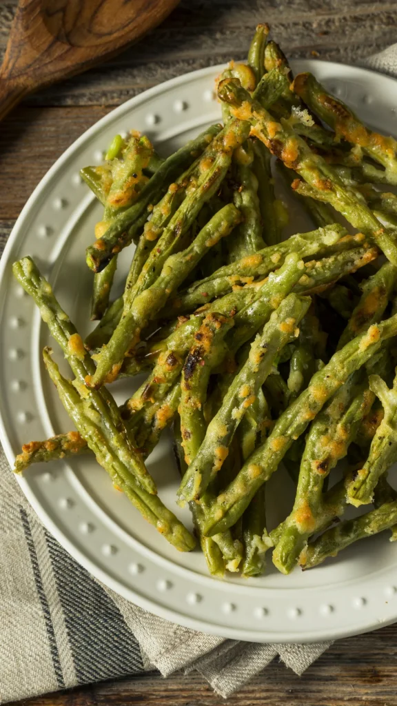 Parmesan Garlic Green Beans