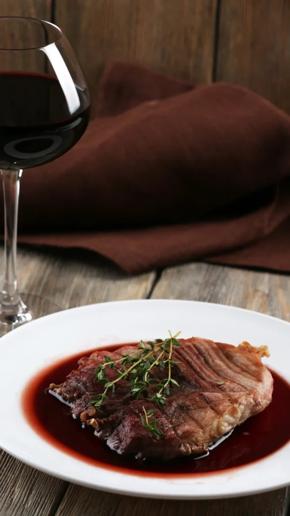 Red Wine Steak Souce