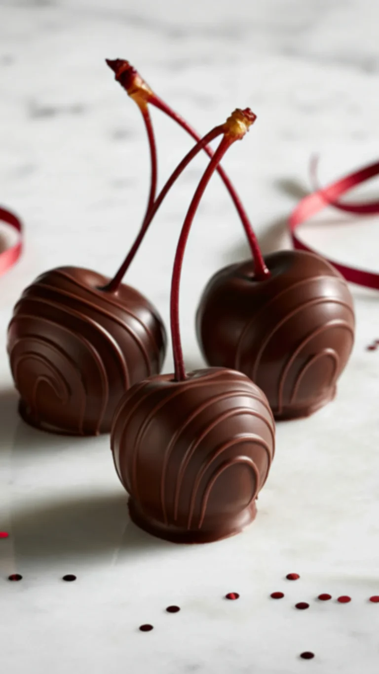 Chocolate-Covered Cherry Valentines Recipe