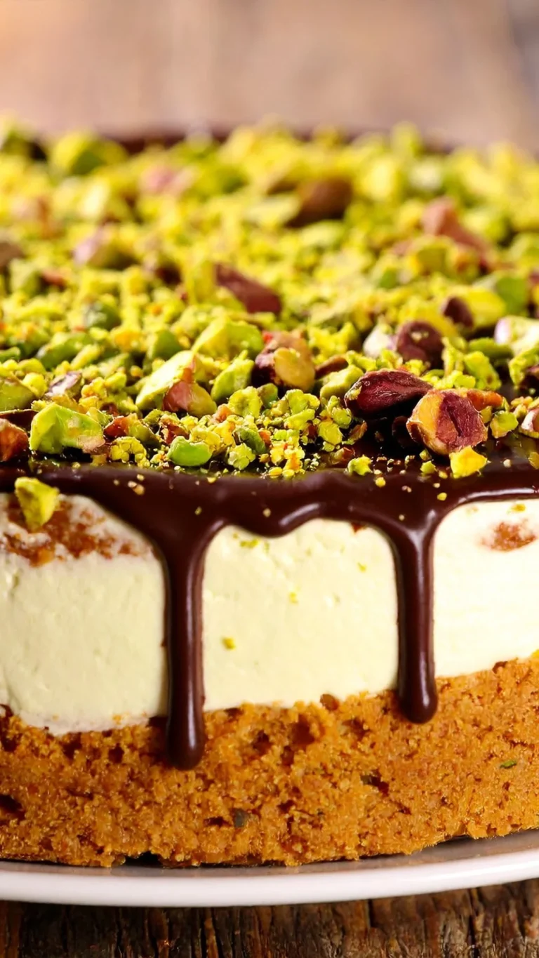 Dubai Chocolate Cheesecake Recipe