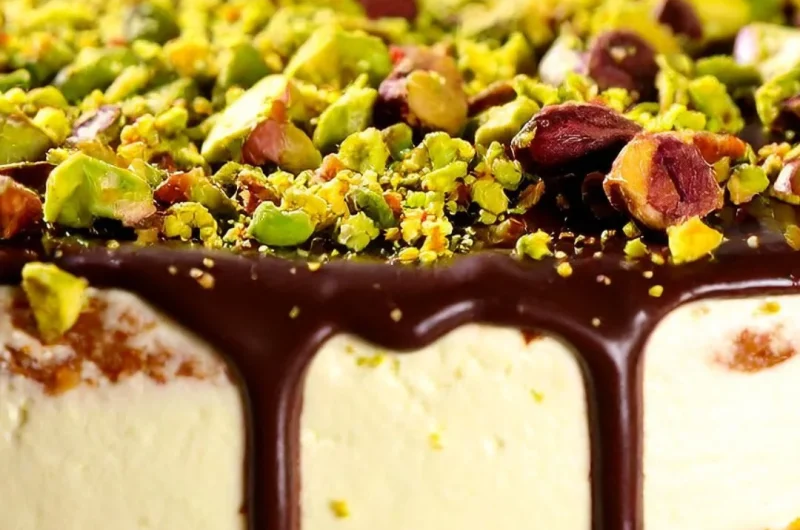 Dubai Chocolate Cheesecake Recipe